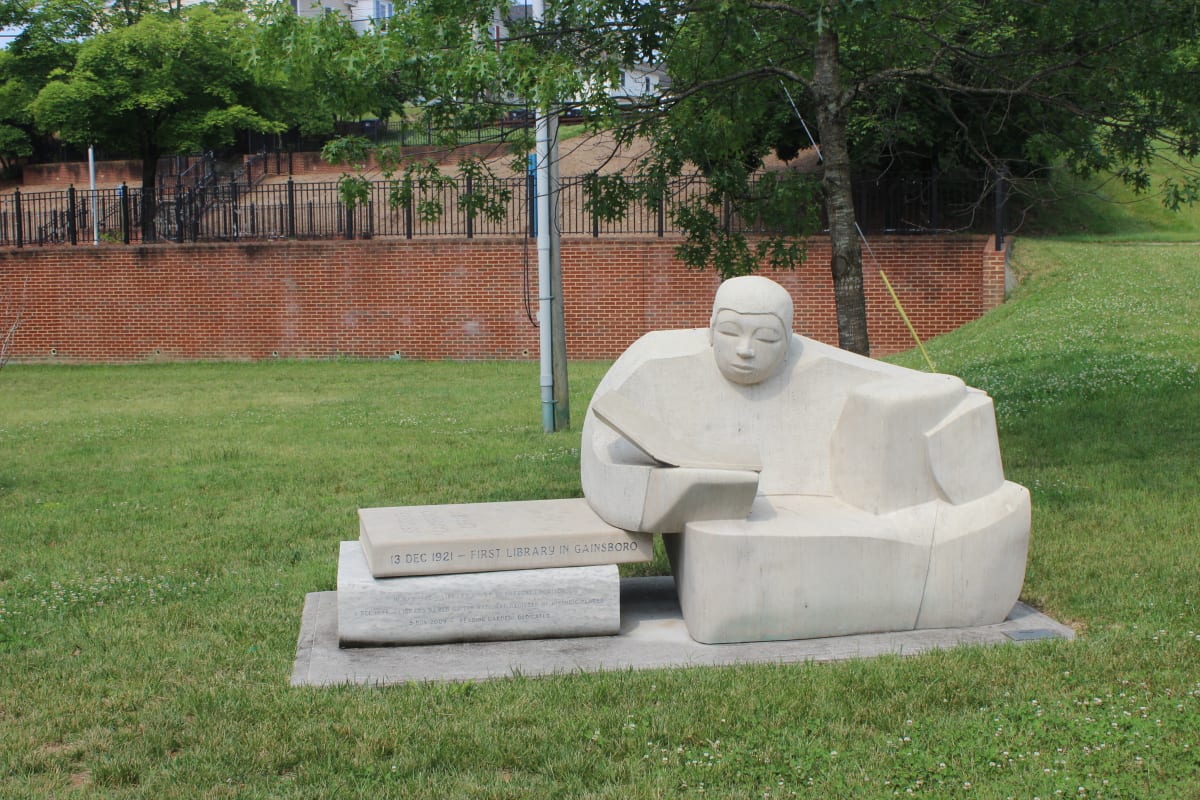 Reading Garden by Madeline Wiener 