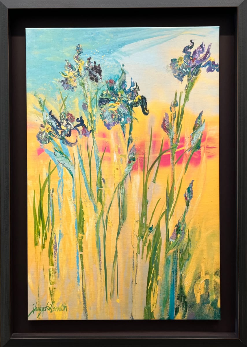 Sunset Iris by Jody Hemphill Smith 