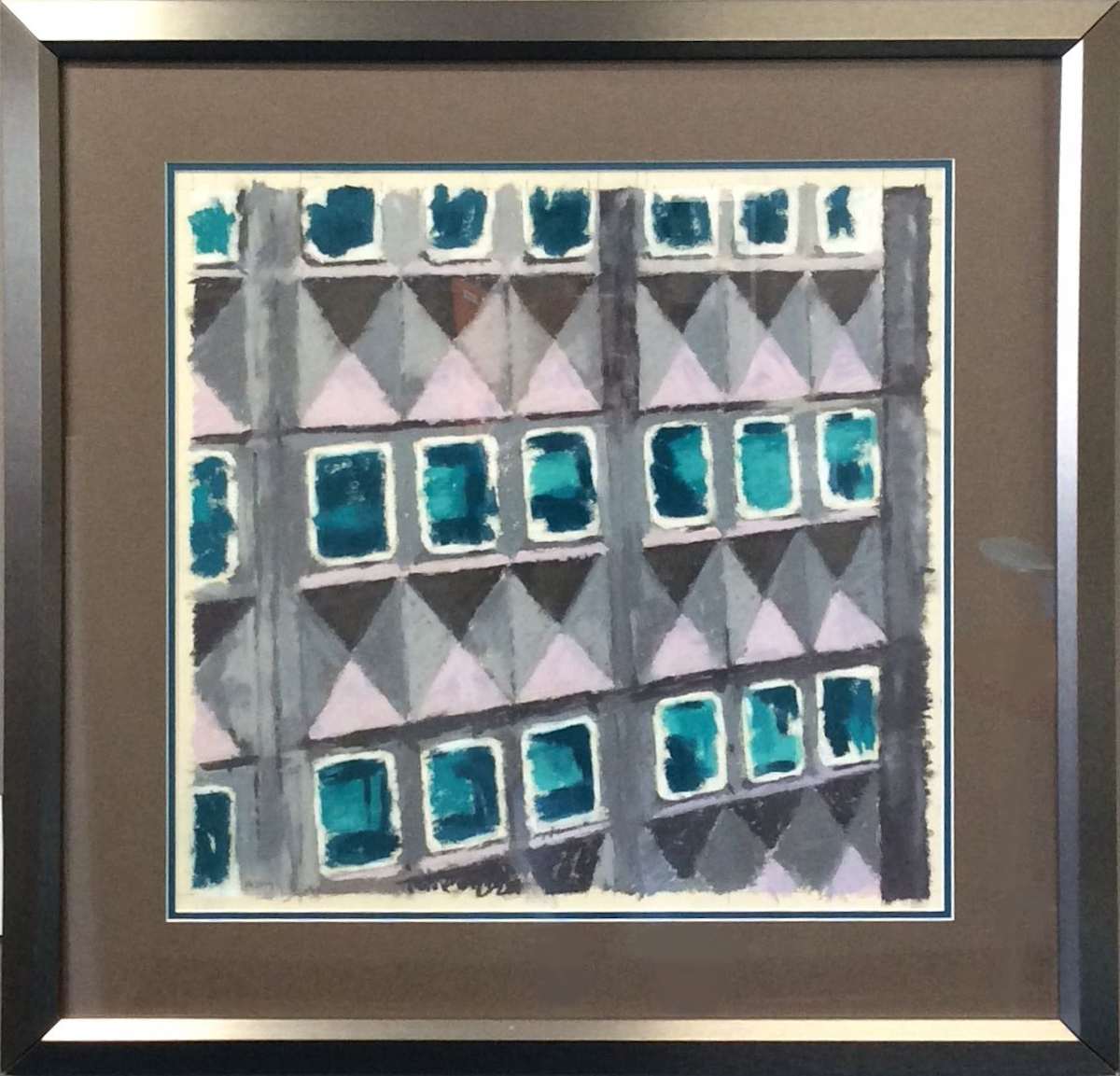 Alcoa Building Windows II, Pittsburgh, PA by Mike Kelly 