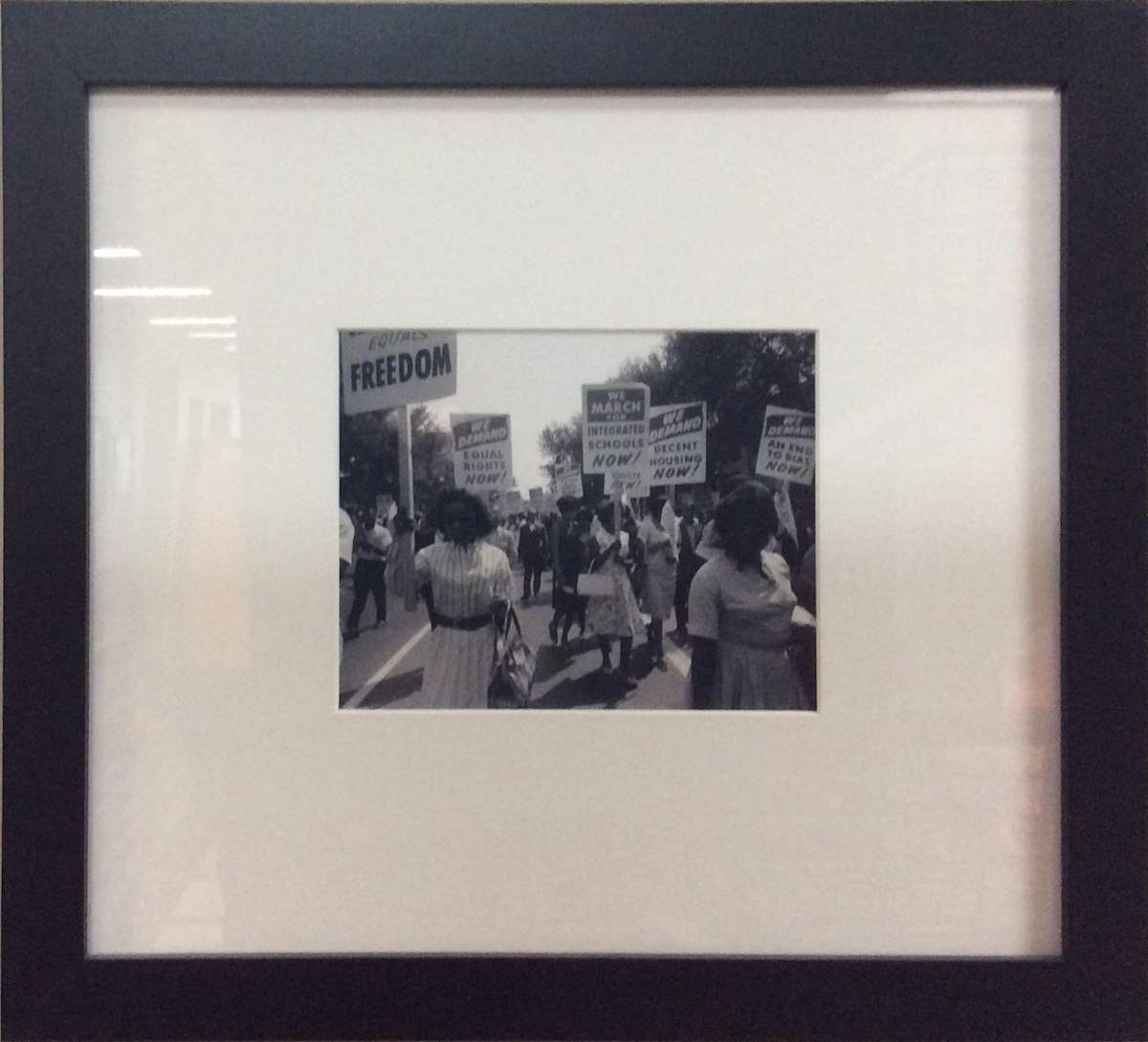 Civil Rights Movement March on Little Rock by Associated Press Wire Photo 
