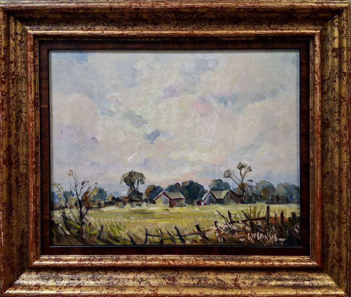 Cloudy Morning by Louis W. Bonsib 
