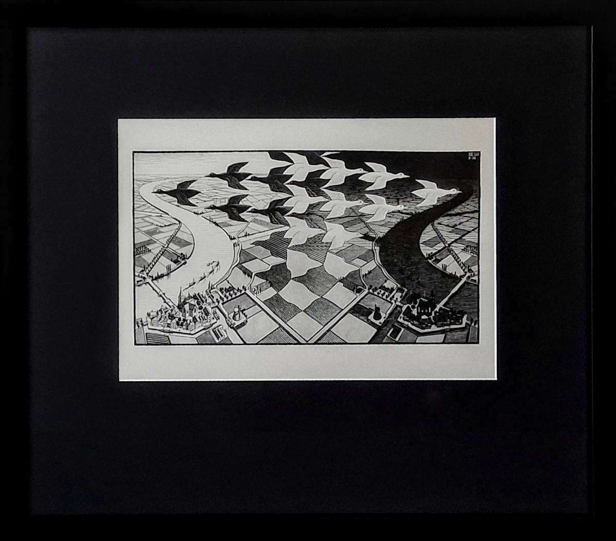 Day and Night by MC Escher 