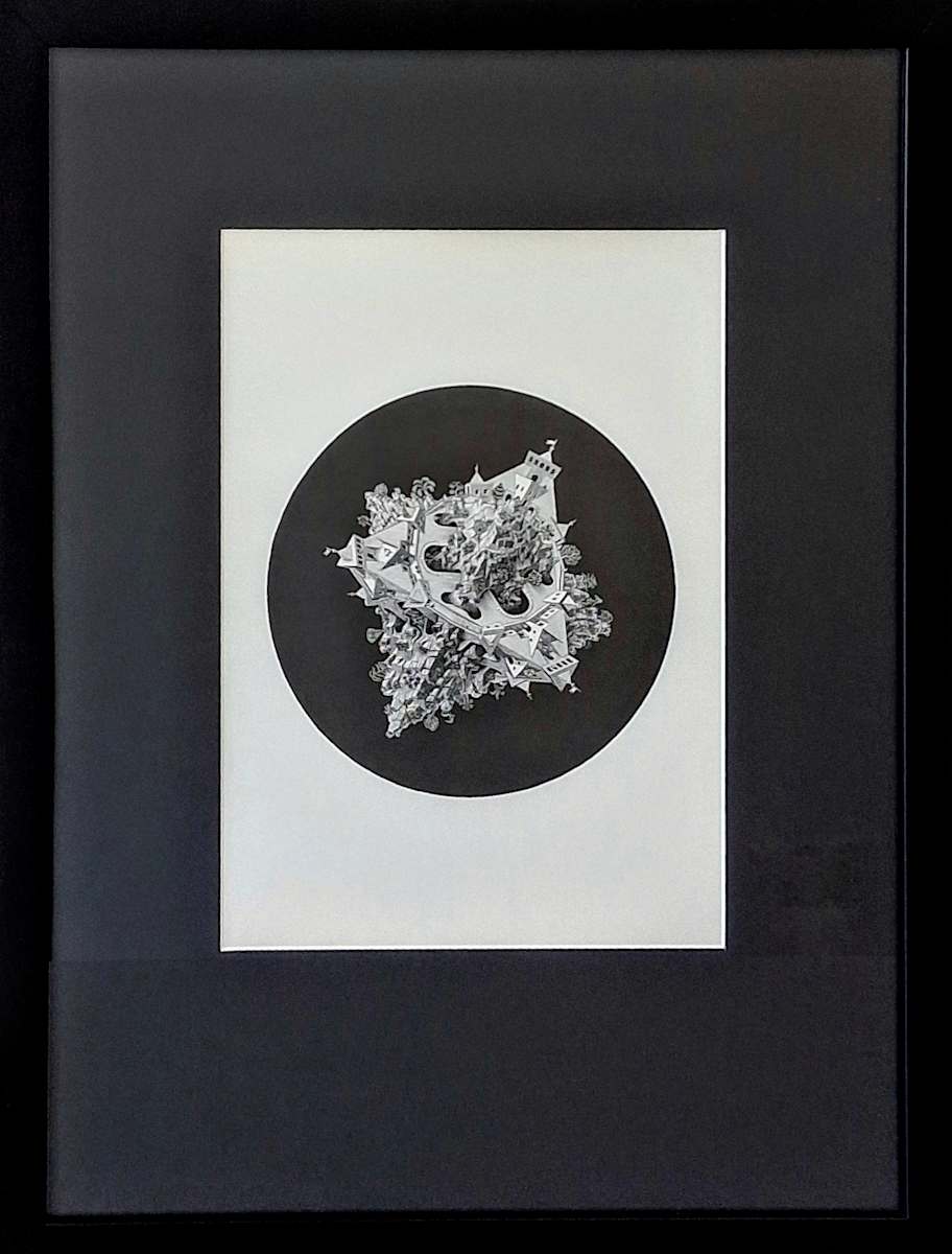 Double Planet by MC Escher 