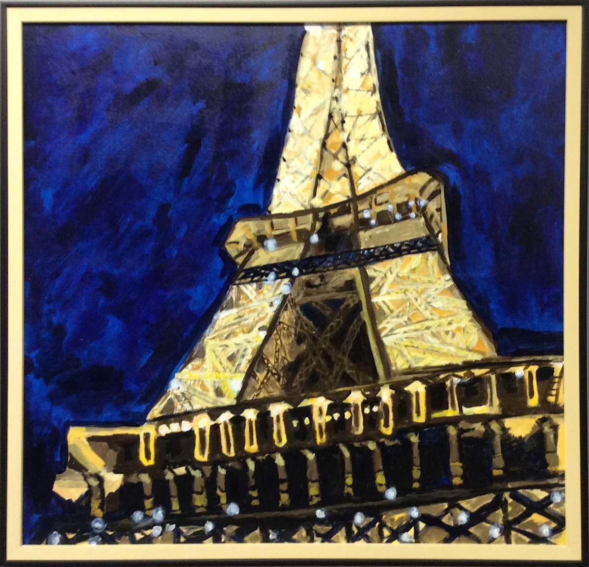 Eiffel Tower, Paris, FR by Santa Jensen 