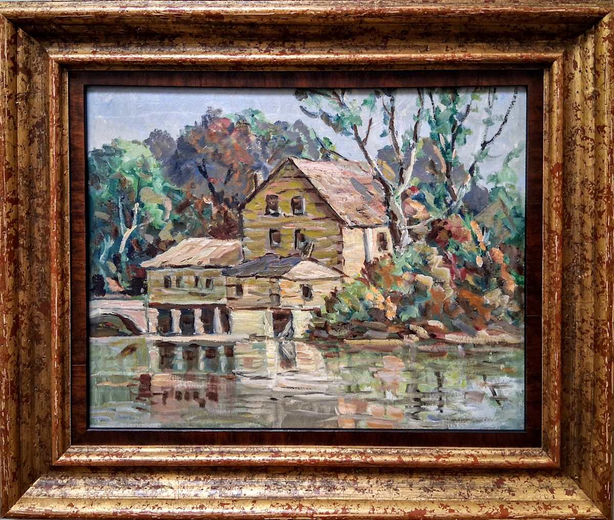 Mill at Pigeon Forge by Louis W. Bonsib 