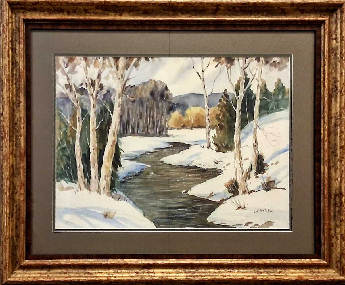 Snow Bound by Louis W. Bonsib 