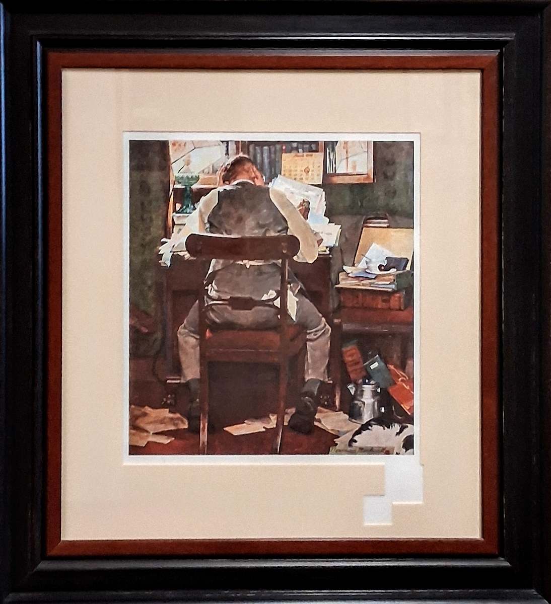 Taxes by Norman Rockwell 