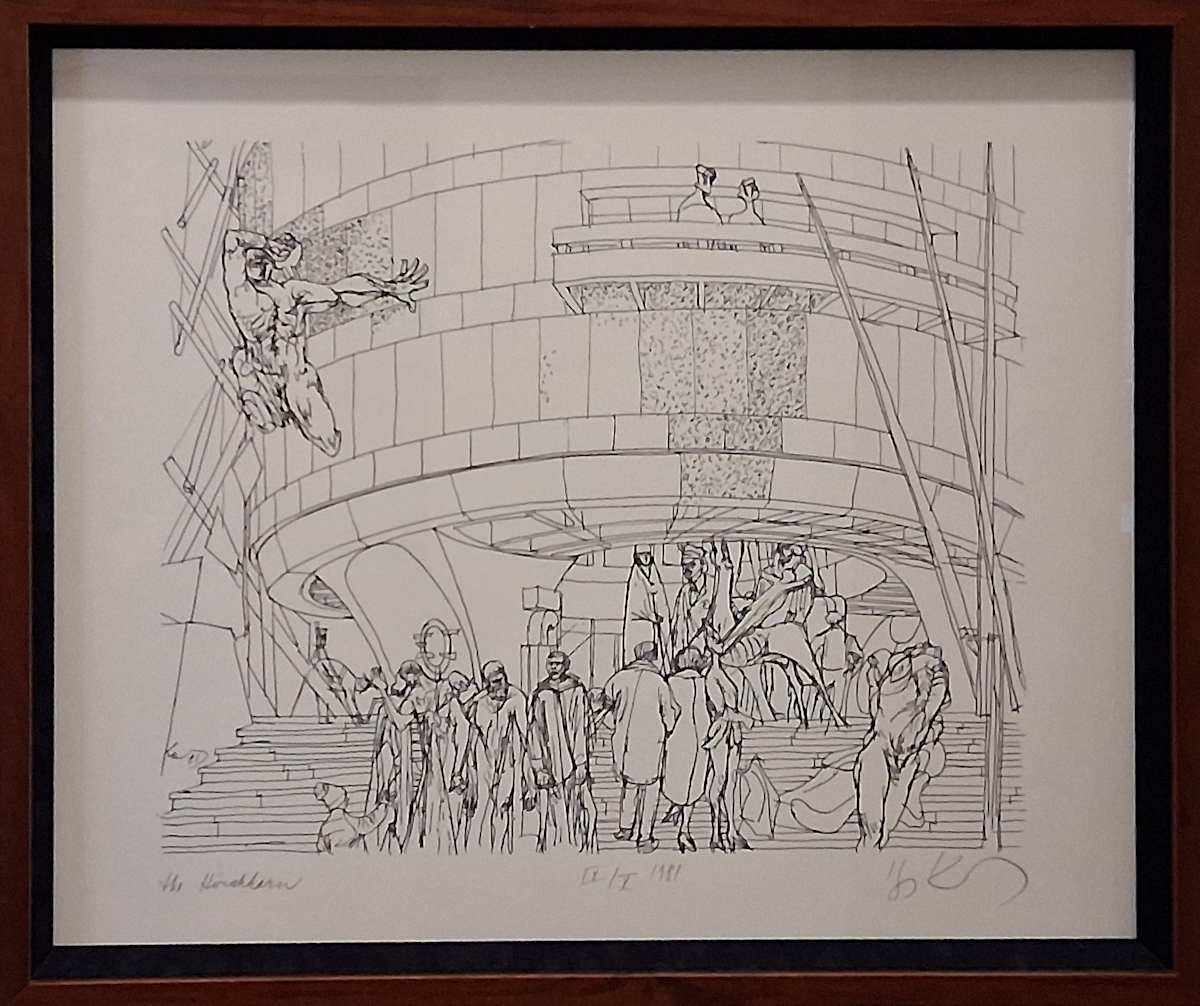Hirshhorn Museum and Sculpture Garden, Smithsonian Institution by Henry Koerner 