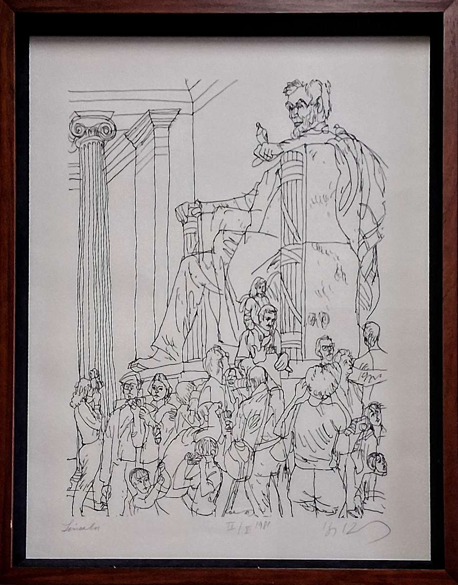 The Nation's Capital Lincoln by Henry Koerner 
