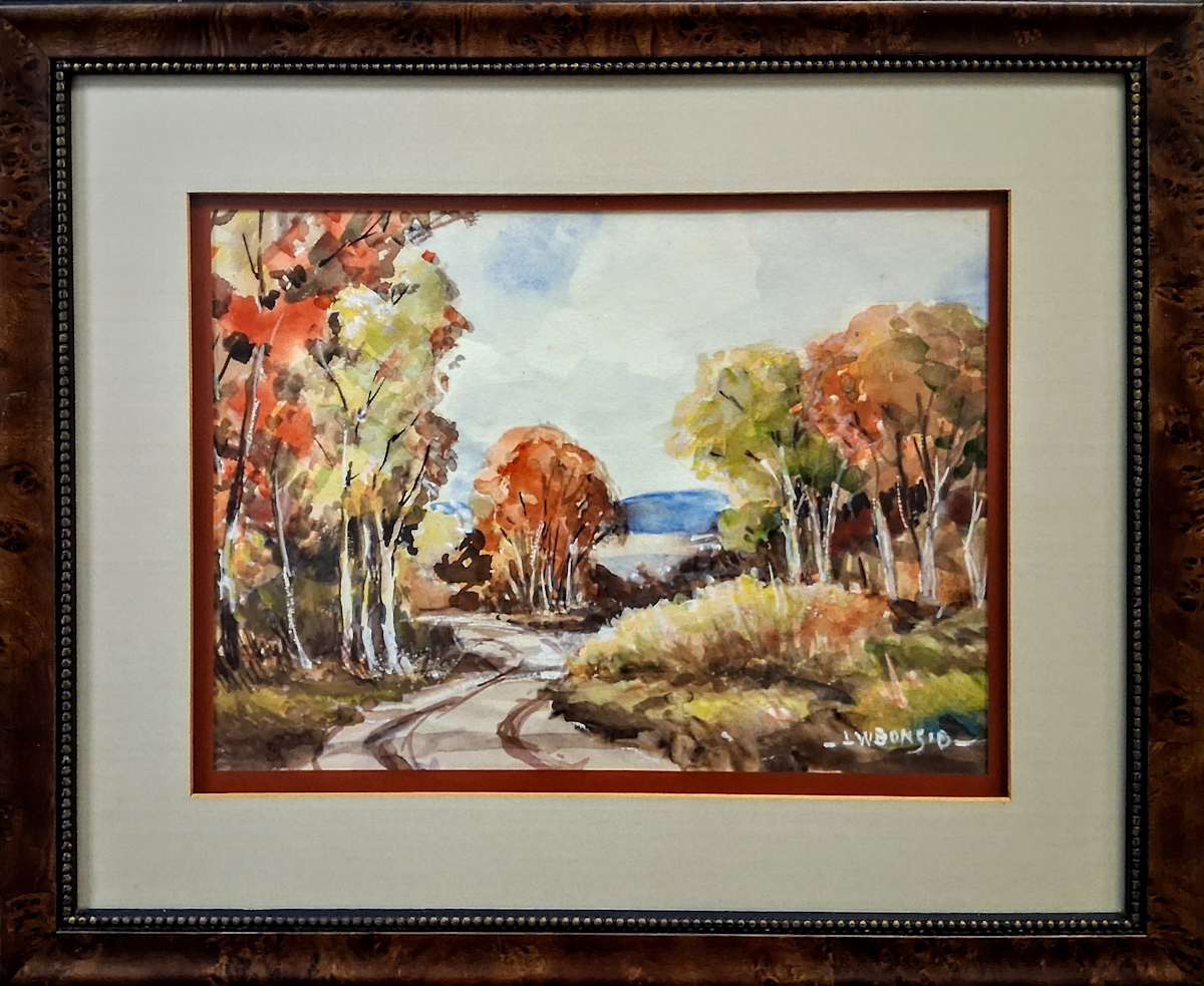 Untitled (Autumn Road) by Louis W. Bonsib 