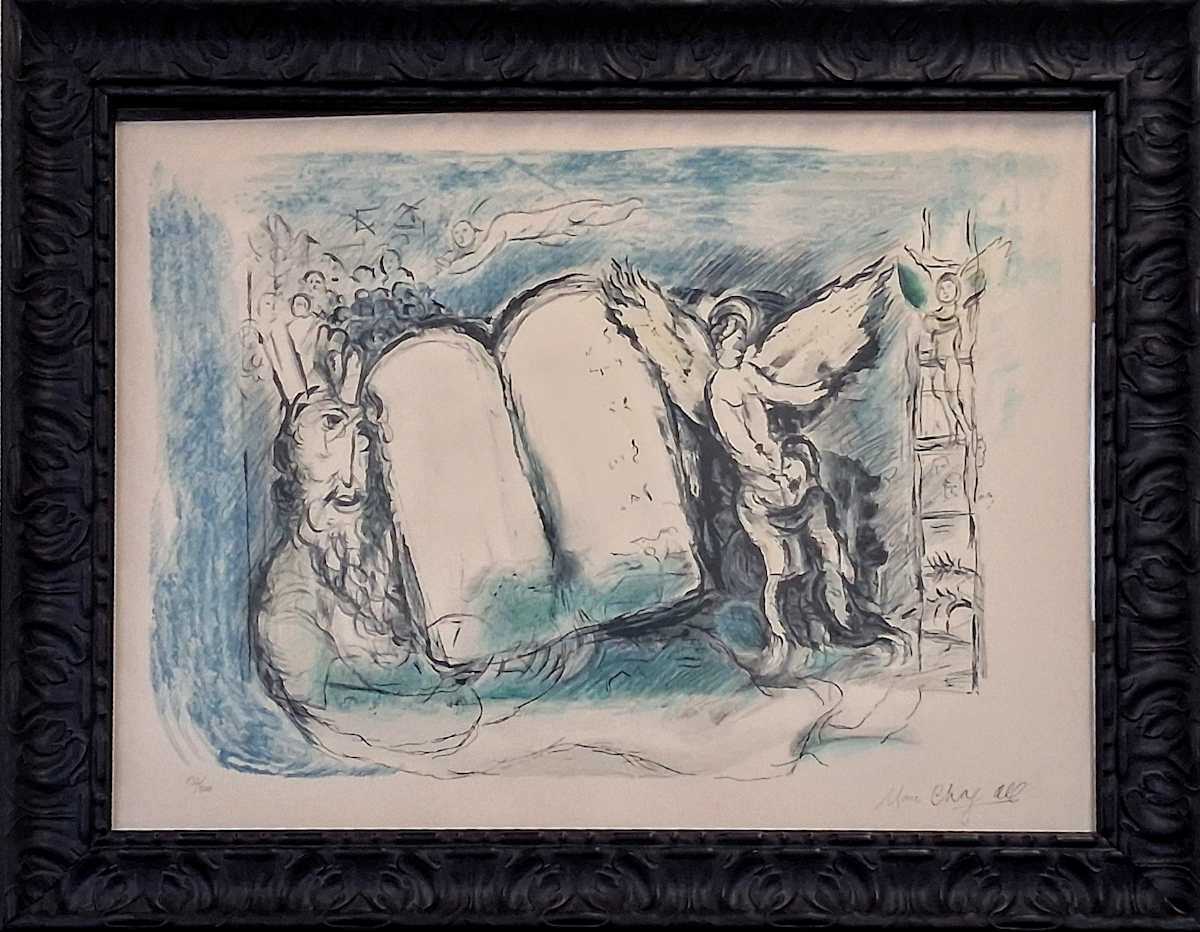 Vision de Moise by Marc Chagall 