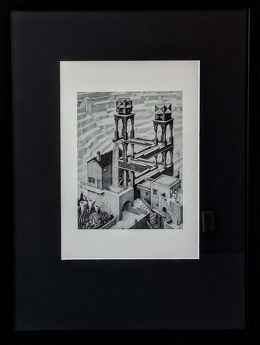 Waterfall by MC Escher 