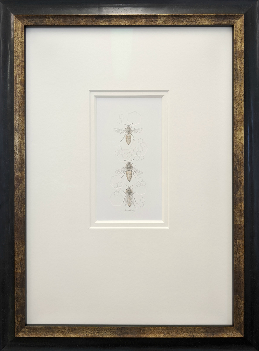Honey Bee 3.23e by Louisa Crispin 