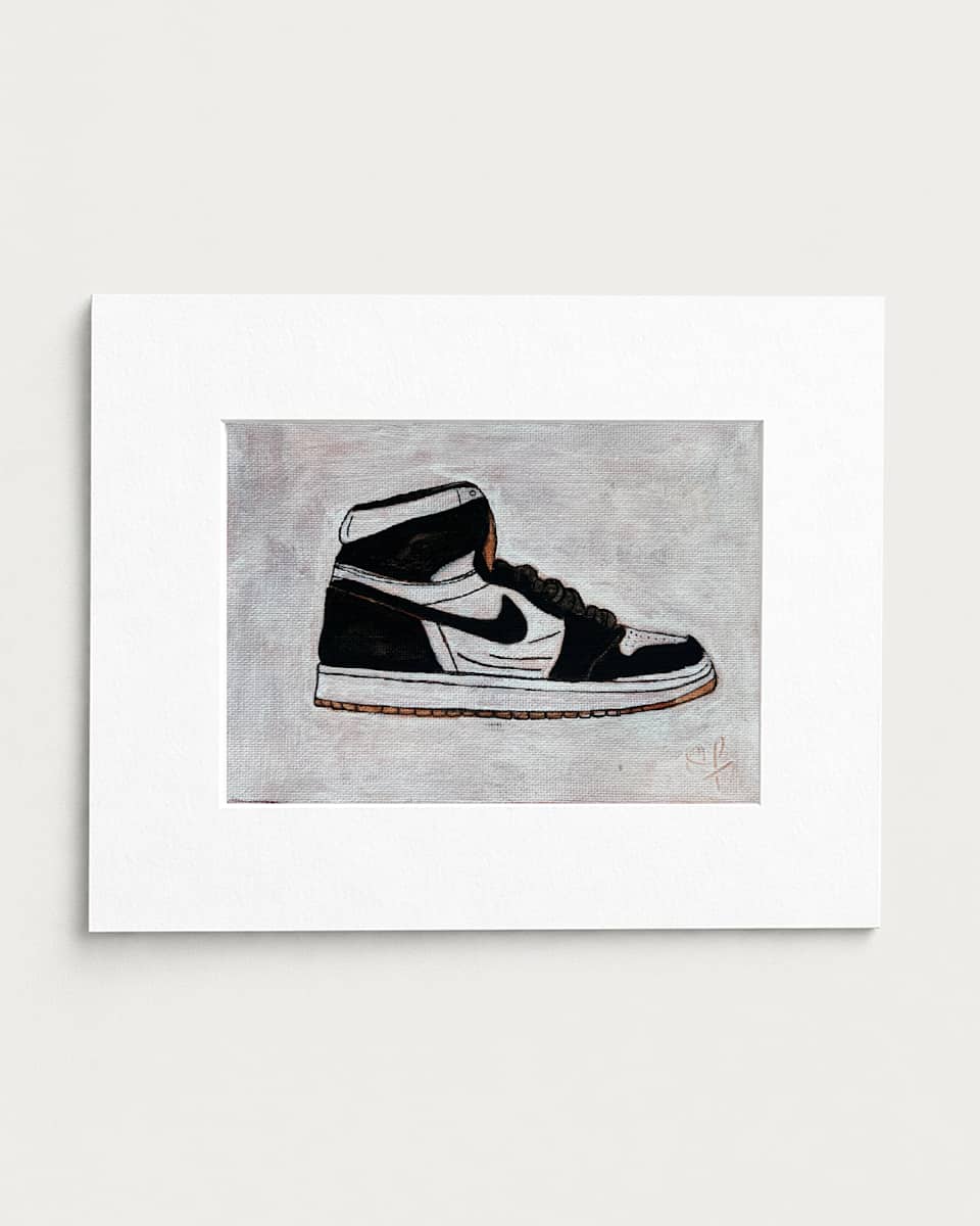 Study No. 03 Black Nikes by Olivia Franklin, Image 1.