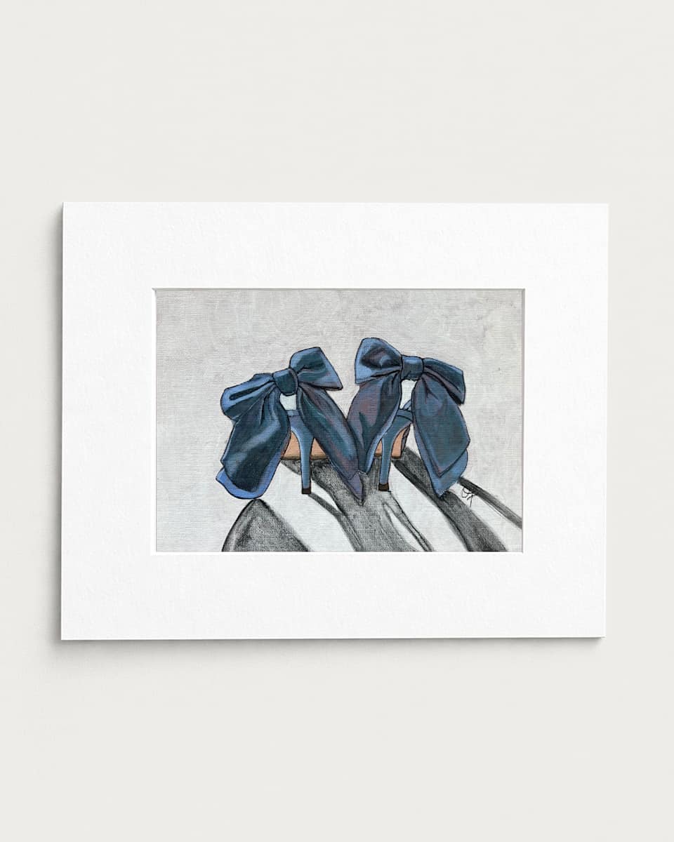 Study No. 07 Bow high heels by Olivia Franklin, Image 1.