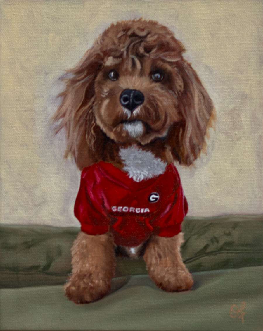 GB Pet portrait by Olivia Franklin, Image 1.