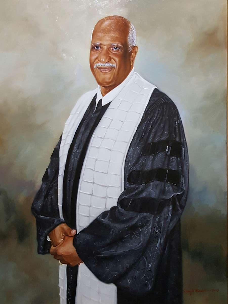 Rev. Dr. Walter L. Kimbrough by Dwayne Mitchell, Image 1.