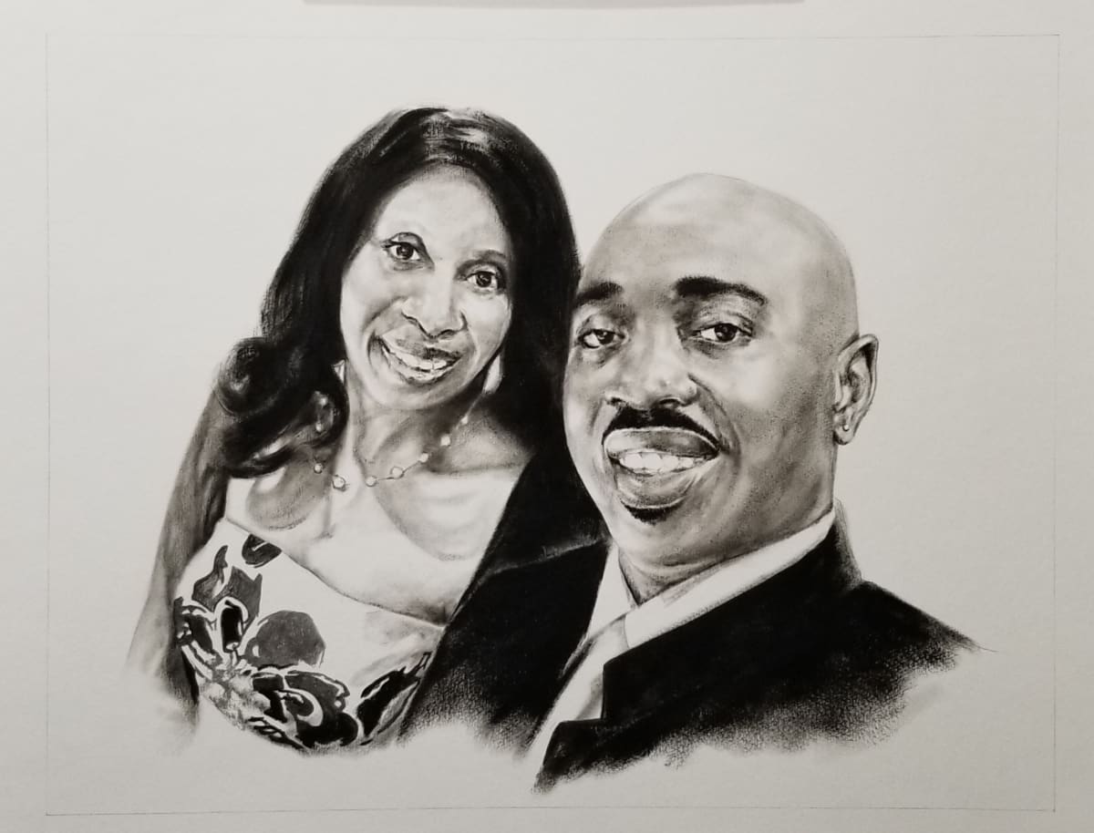 Mr. & Mrs. Michael Anthony Moore by Dwayne Mitchell 