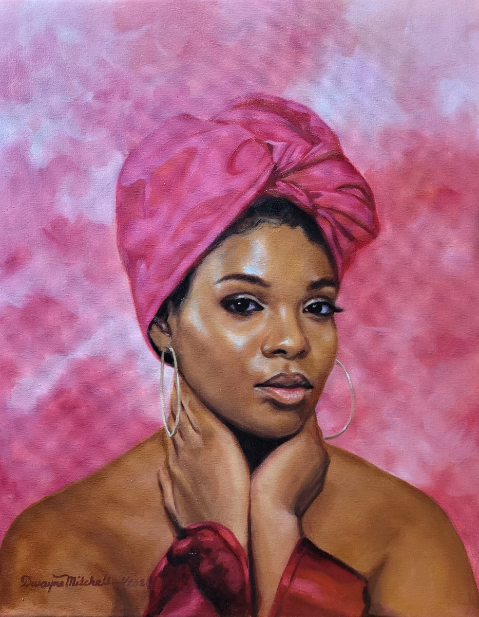 Pink Wrap by Dwayne Mitchell  