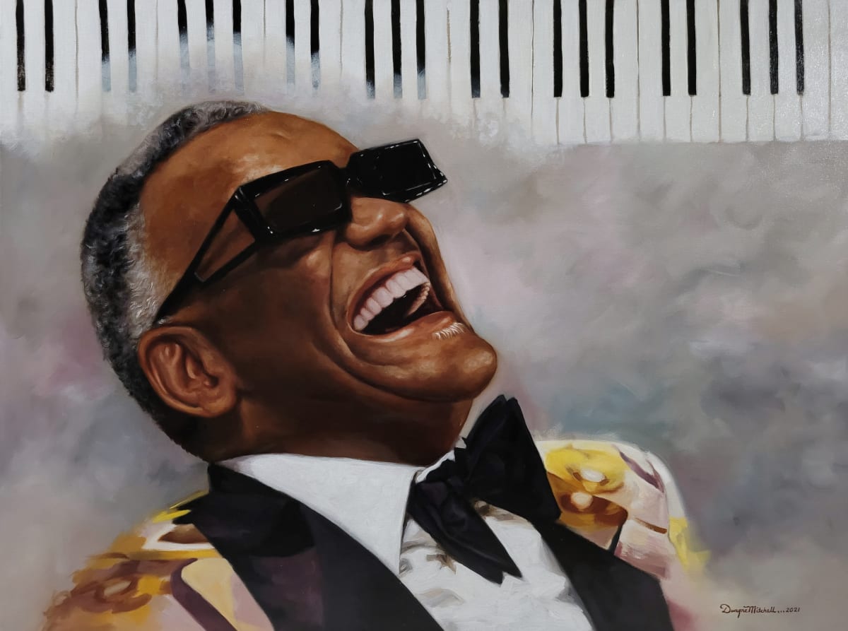 Ray Charles "Georgia on my mind." by Dwayne Mitchell 