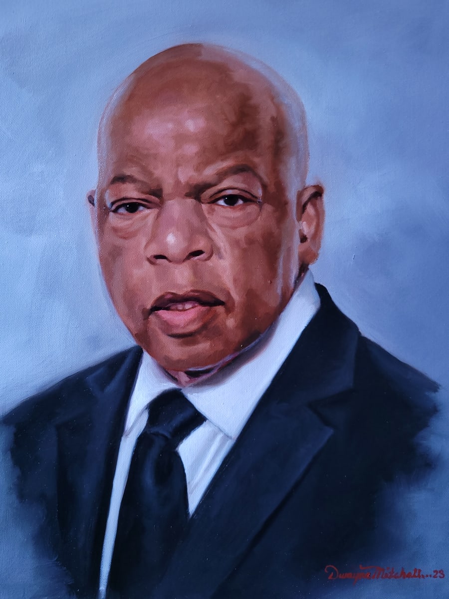 Congressman John Lewis by Dwayne Mitchell  