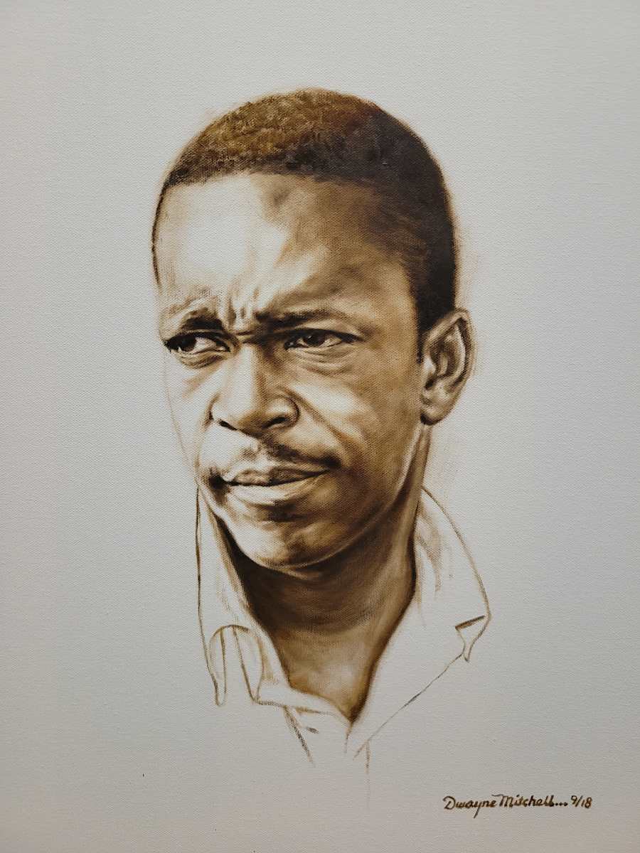 John Coltrane by Dwayne Mitchell, Image 1.