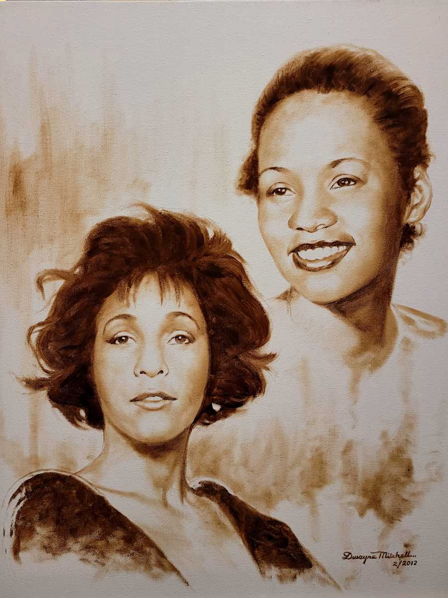Tribute to Whitney Houston by Dwayne Mitchell, Image 1.