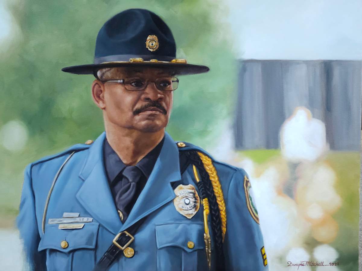 Silent Authority by Dwayne Mitchell, Image 1.