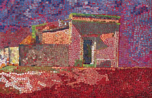 El Tiunfo by Nanette Hayles  Image: Paper tile mosaic