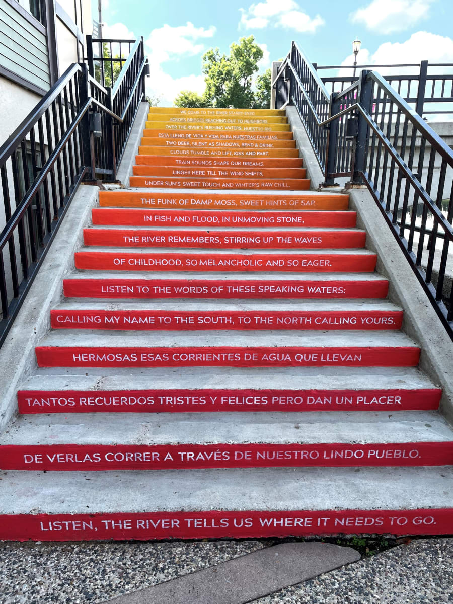 River Walk Steps, Image 2.