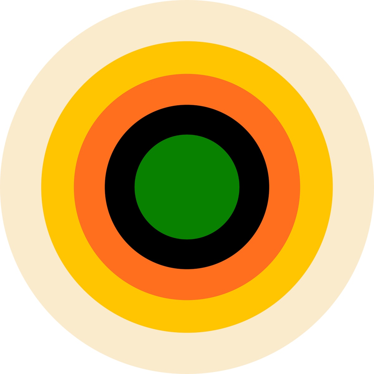 Linling Lu, Circle Dance II, Individual Print F, 18" Diameter, Limited Edition of 12 by Linling Lu, Image 6.