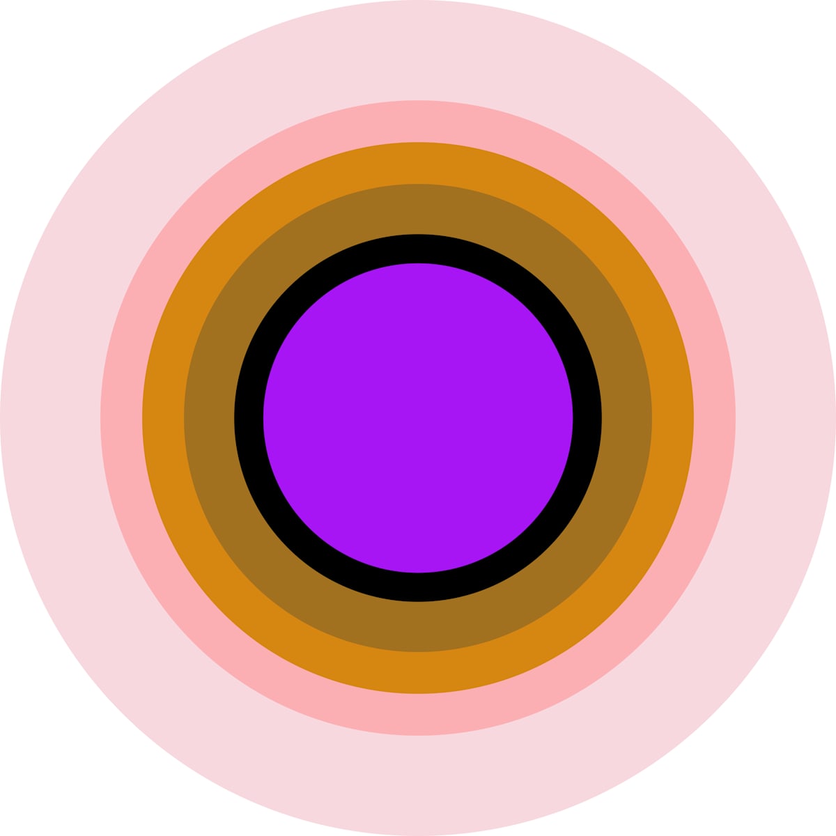 Linling Lu, Circle Dance II, Individual Print I, 18" Diameter, Limited Edition of 12 by Linling Lu, Image 9.