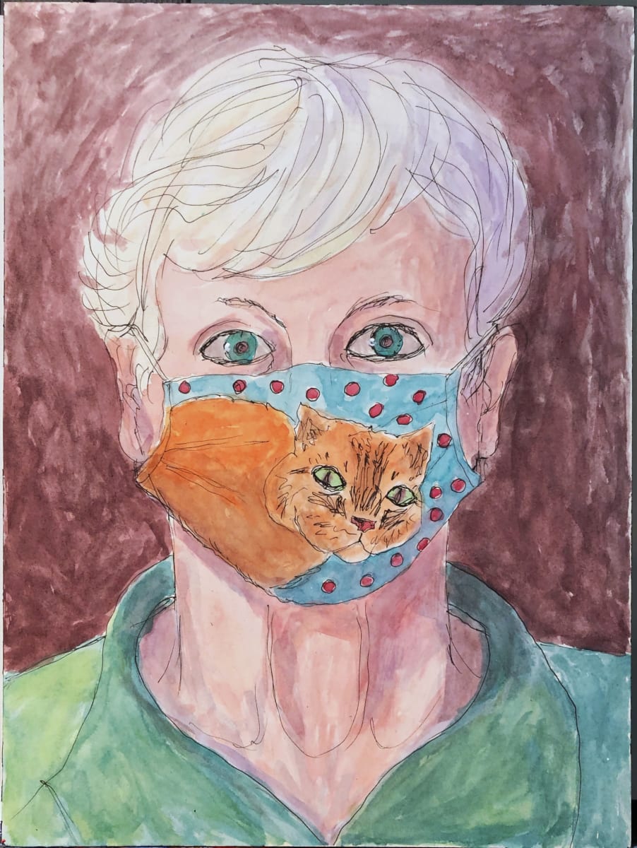 Masked Cat Lady  Image: Selfie