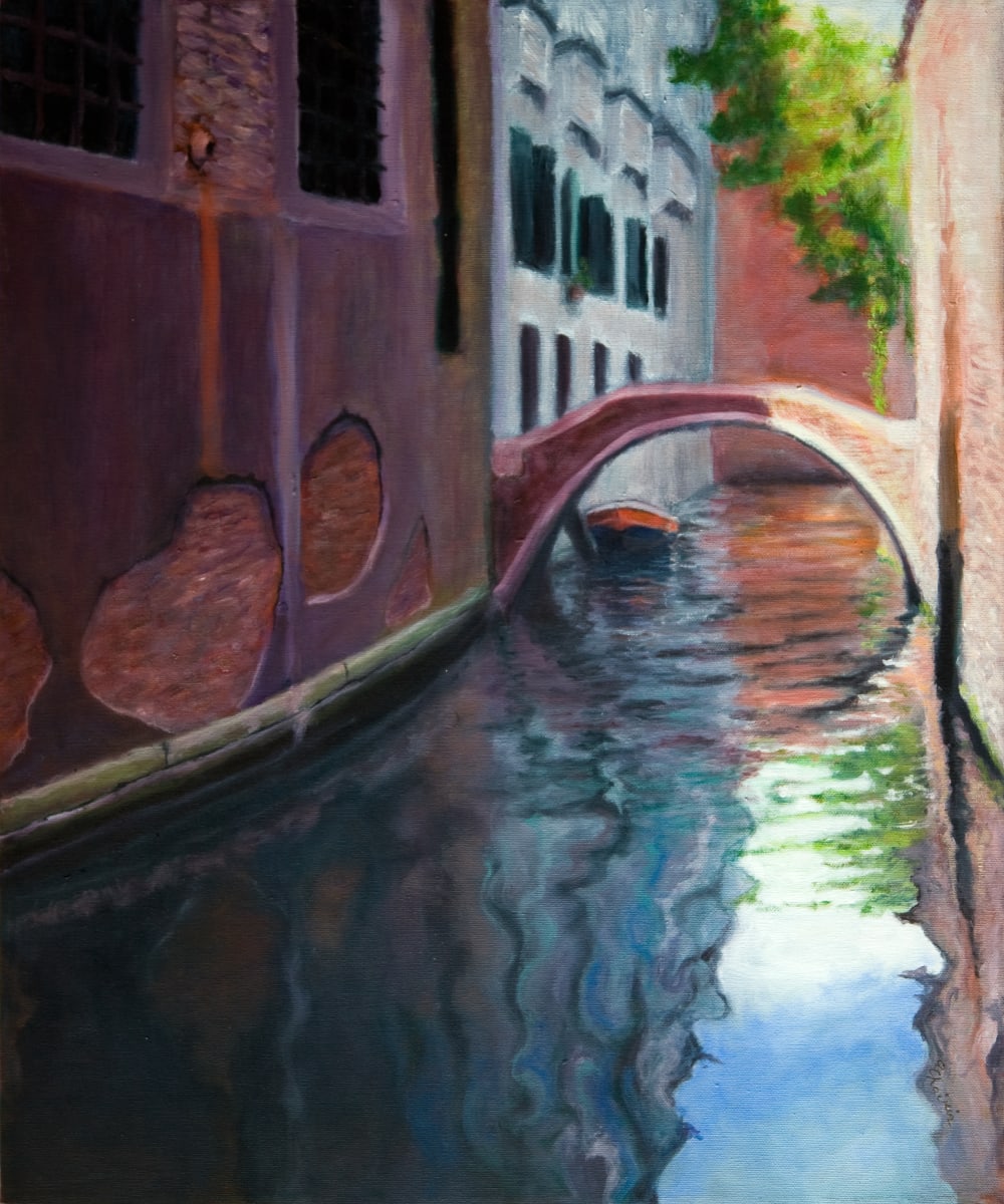 Red Boat  Image: Canals of Venice
