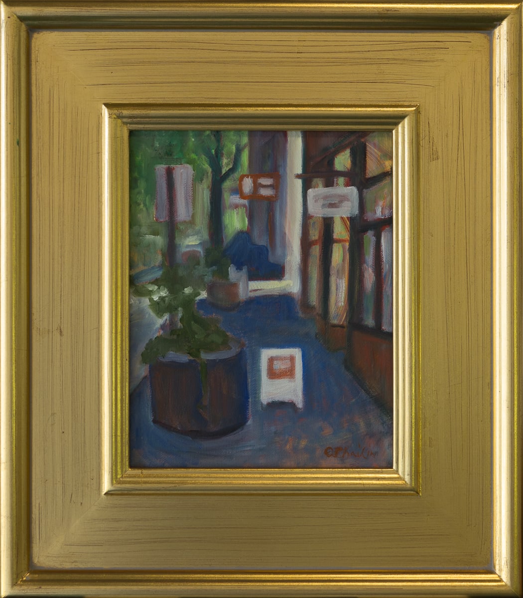 Looking Up Holly  Image: 2012 Bellingham Plein Air Paint Out