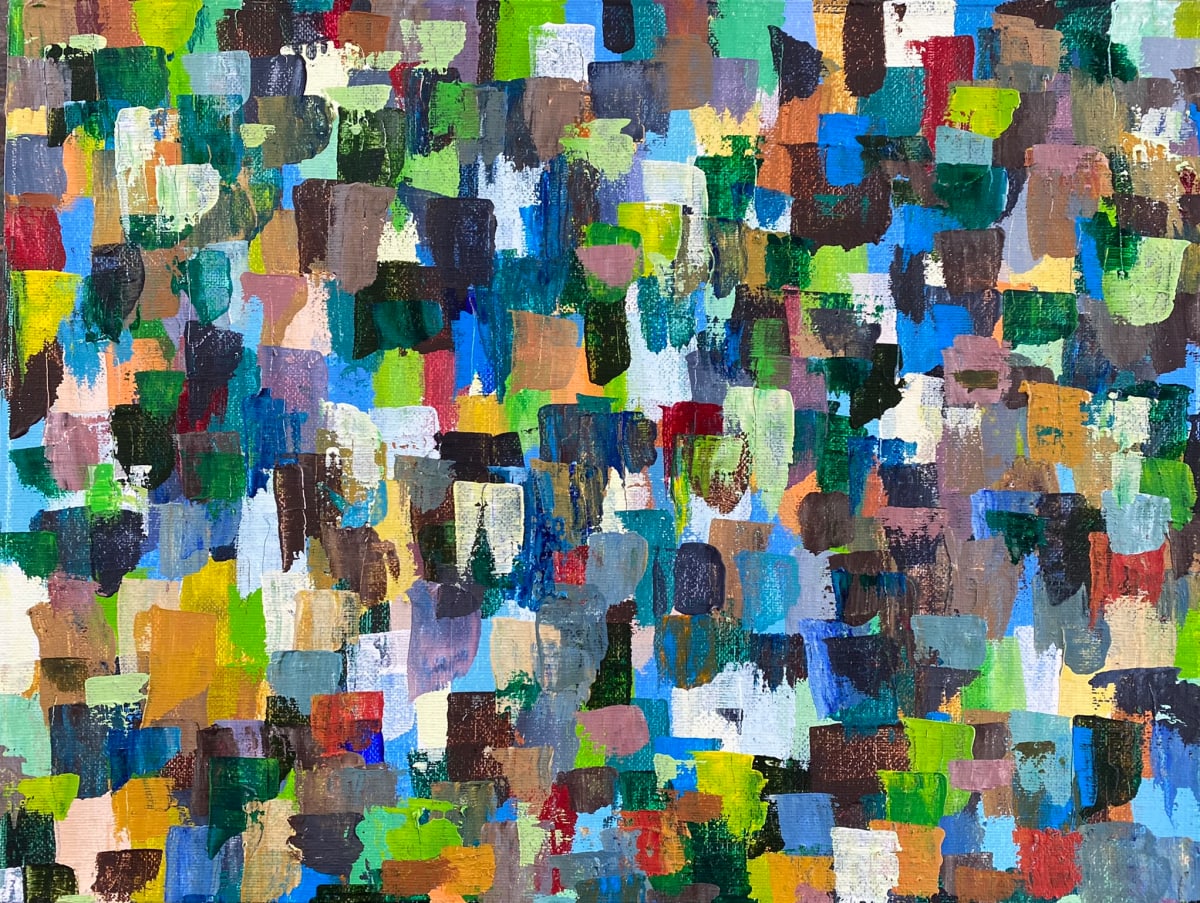 Abstract Expressionism or Leftover Paint #8 
