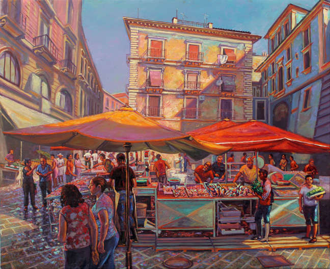 Fish Market in Catania #2 by Anthony Holdsworth, Image 1.
