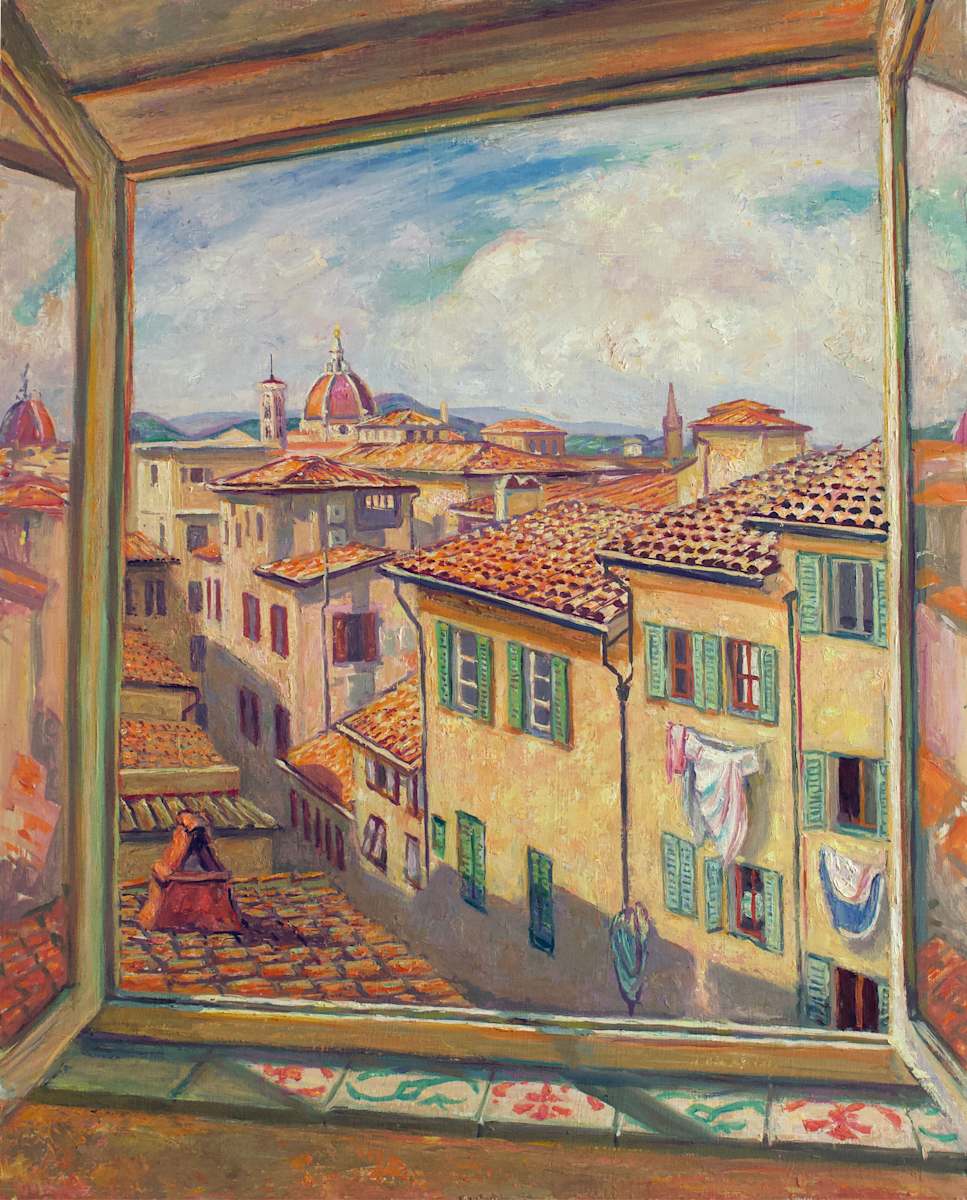 The Rooftops of Florence by Anthony Holdsworth, Image 1.