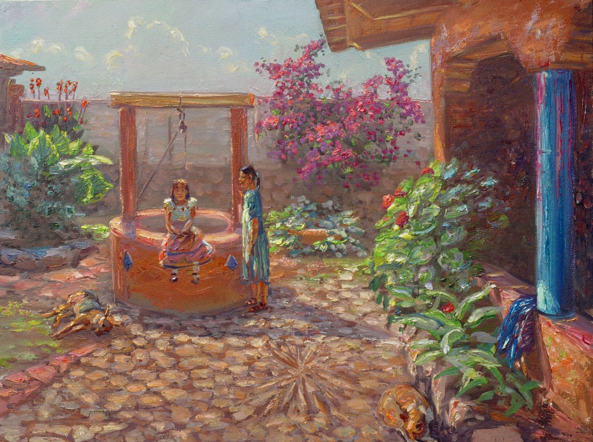 In the Patio by Anthony Holdsworth, Image 1.