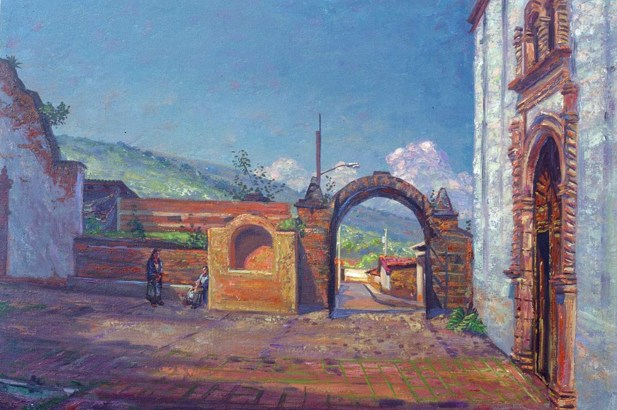 Tzintzuntzan Michoacan by Anthony Holdsworth 