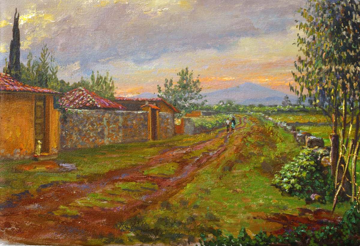 Casa Santiago, Dusk by Anthony Holdsworth 