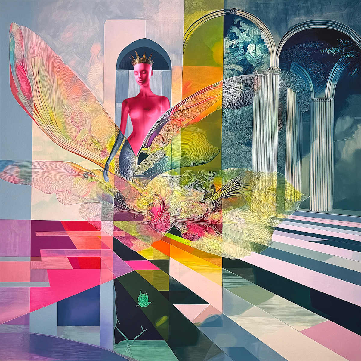 Flying Solo by Abol Bahadori, Image 1.