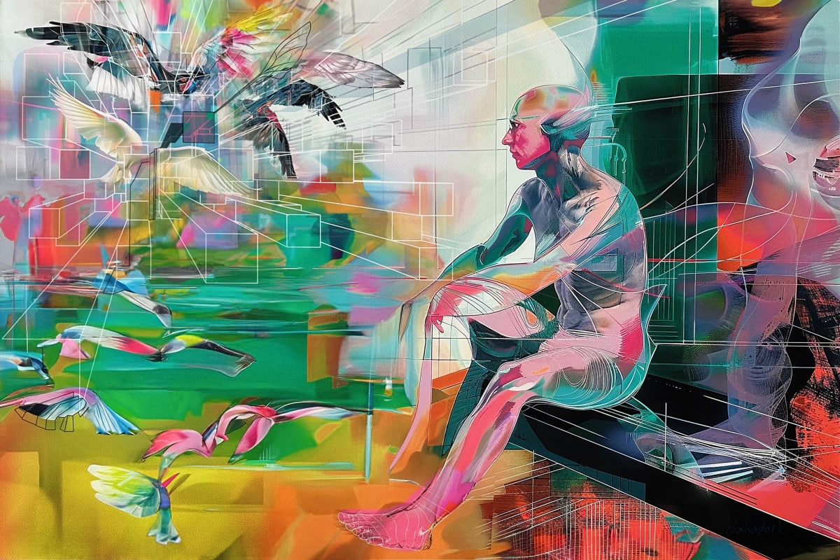 Mentation by Abol Bahadori, Image 1.