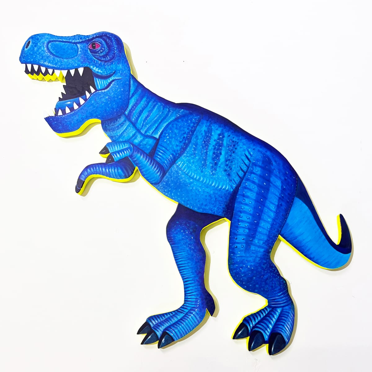 (Cut Out) Blue Rex by Colleen Critcher 