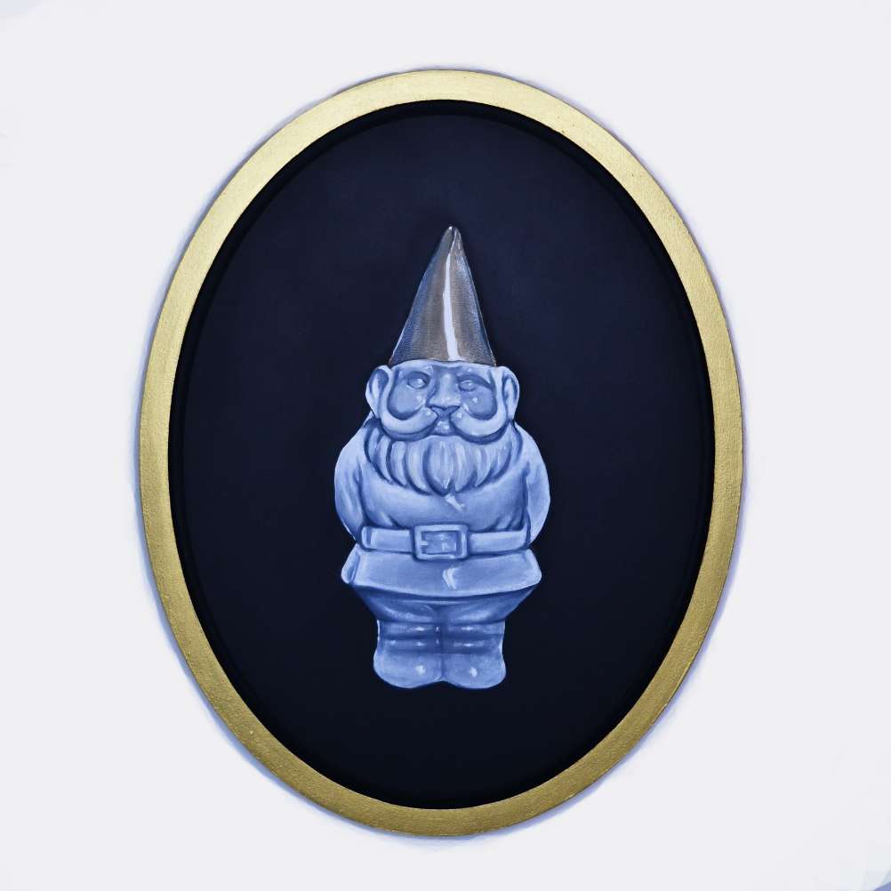 Golden Gnome by Colleen Critcher 