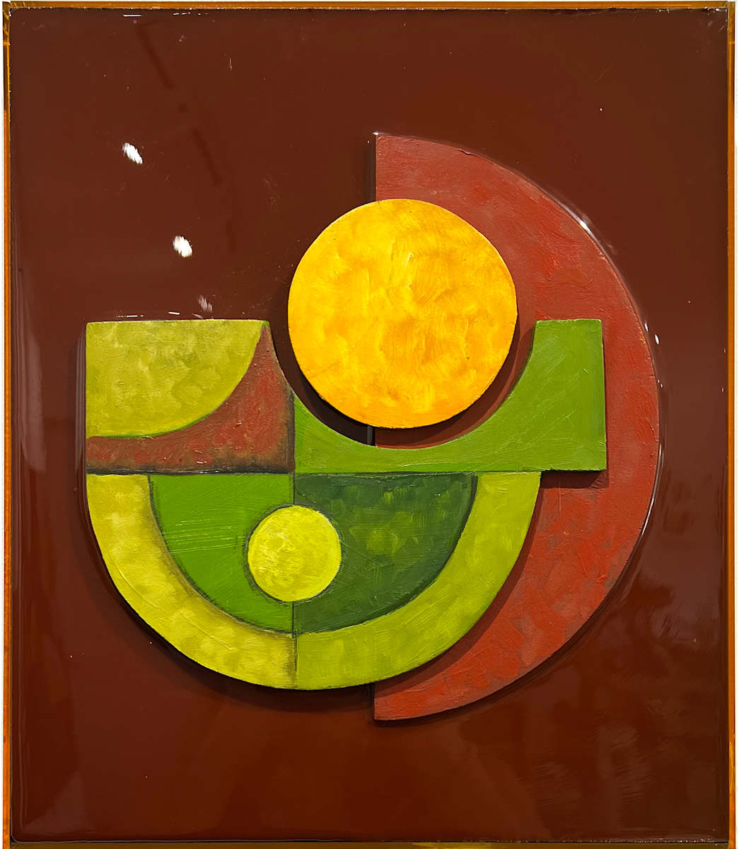 Burnt Umber Motif by Louise Isackson 