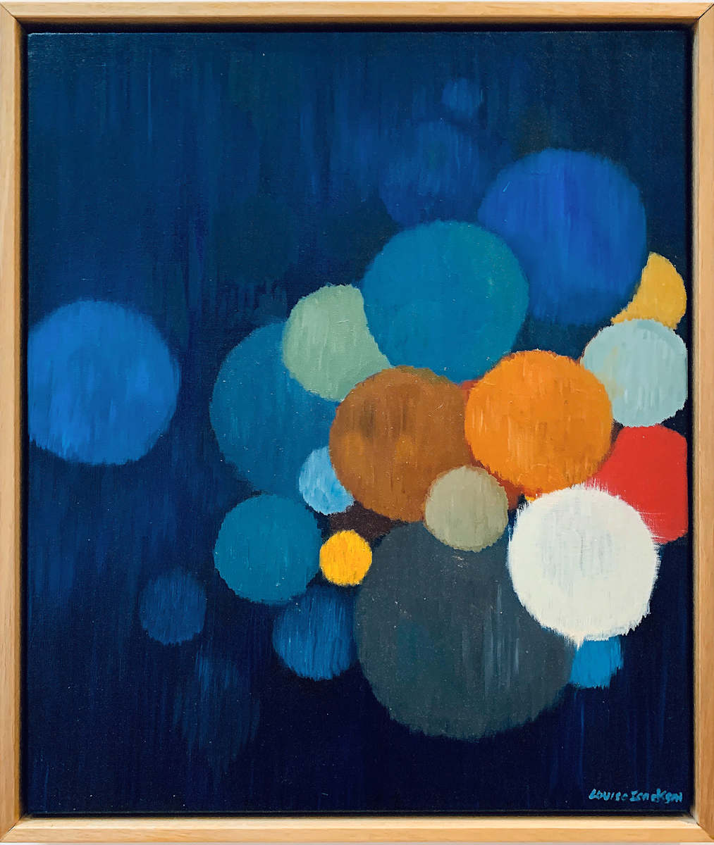 Vivid Blues in Bb by Louise Isackson 