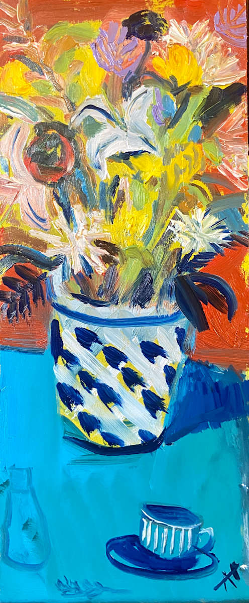 A Salt Cellar Ready for Launch by Angie Porter 