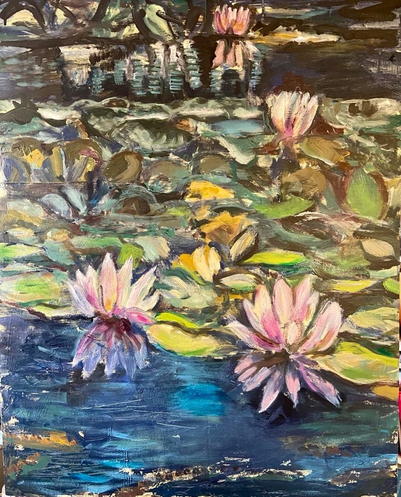 Rocking in the Ripples of the Water by Angie Porter 