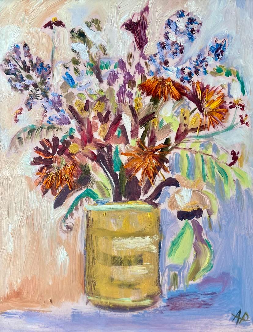 It's Time Meet Me on the Sunny Road by Angie Porter 